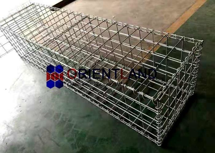 Small Galvanized Welded Gabion Baskets Gabion Wall Fence 4.0mm 5.0mm