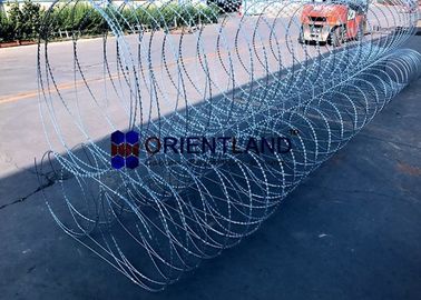 Triple Strand Razor Wire Fence Wall Obstacles Pyramidal Type 10m Length