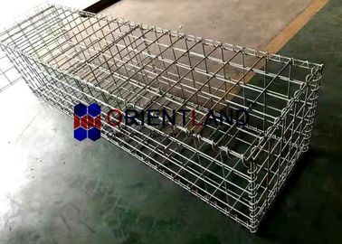 Small Galvanized Welded Gabion Baskets Gabion Wall Fence 4.0mm 5.0mm Wire Gauge