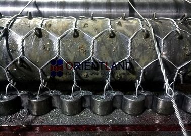Hot Dipped Galvanized Wire Stone Cages Gabion Wall Wire Mesh For Riverbank Repair