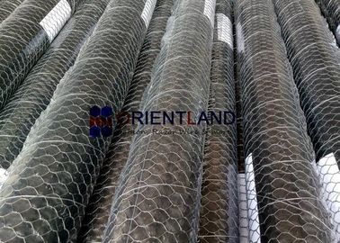 Steel Woven Stucco Wire Mesh , Chicken Yard Netting Firm Structure Anti Corrosion