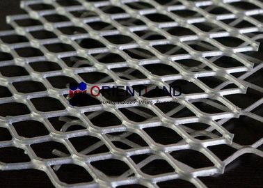 4ft-8ft Expanded Metal Mesh Panels / Sheet With Customized Hole Shapes