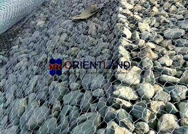 Woven Mesh Gabions Reno Gabion Mattress For River And Canal Training Works