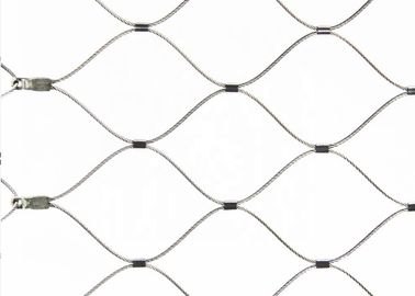 316 Stainless Steel Wire Rope Mesh Stair Railing Security Garden Fence Netting Zoo Mesh