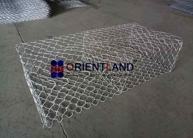 Hot Dipped Galvanized Gabion Box Double Twisted Retaining Wall 2m×1m×1m
