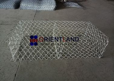 Hexagonal Wire Mesh Gabion Box Retaining Wall Baskets Creek Bank Repair