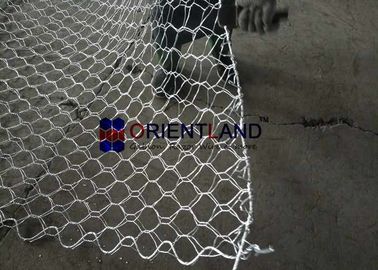Hot Dipped Galvanized Gabion Cages Heavy Duty Hexagonal Wire Mesh Gabions 100x120mm