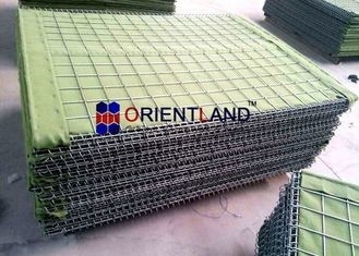 Hot Dipped Galvanized Wire Mil9 Defensive Barrier Square Hole