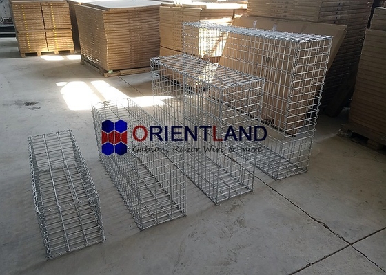 Retaining Wall Welded Gabion Baskets / Cages 4.0mm