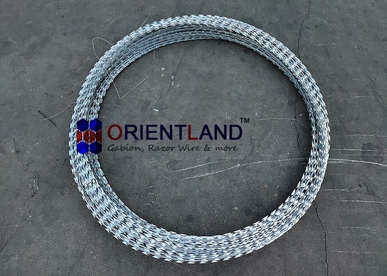 Concertina Razor Fencing Wire Cross Type Barbed Tape Perimeter Barriers