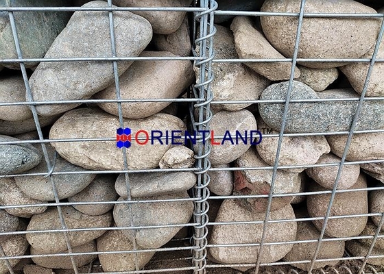 Wood Plastic Composites Wpc Gabion Seating Welded 50×50mm 2m×0.5m×0.5m