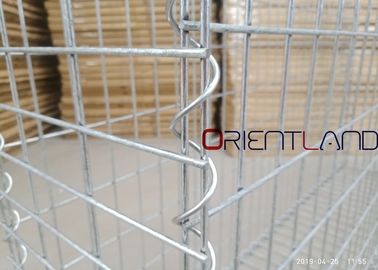 Hot Dipped Galvanized Welded Gabion Baskets Aperture 5cm×10cm Size 1m×0.3m×0.3m