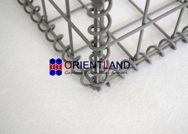 Galvanised Steel Welded Gabion Baskets Fence Stable Performance Weather Proof