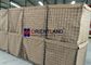 Anti Explosion Hesco Barrier Wall / Wire Mesh Barrier OEM / ODM Available