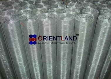 Rigid Galvanized Steel Woven Wire Mesh Panels High Impact Resistance