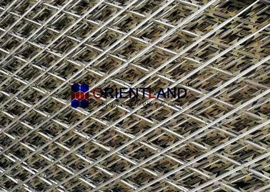 Welded Protection Razor Mesh Fencing , Anti Climb Blade Wire Fencing