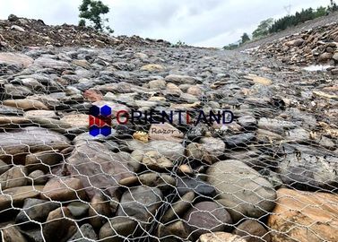 Durable Gabion Wire Baskets Rock  For Scour Protection Erosion Control