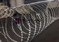 Stainless Steel Concertina Coils Wire Security Fencing Wire Border Protection Using